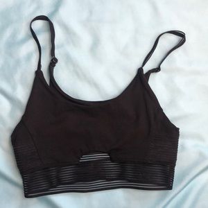 ALO SPORTS BRA - BLACK